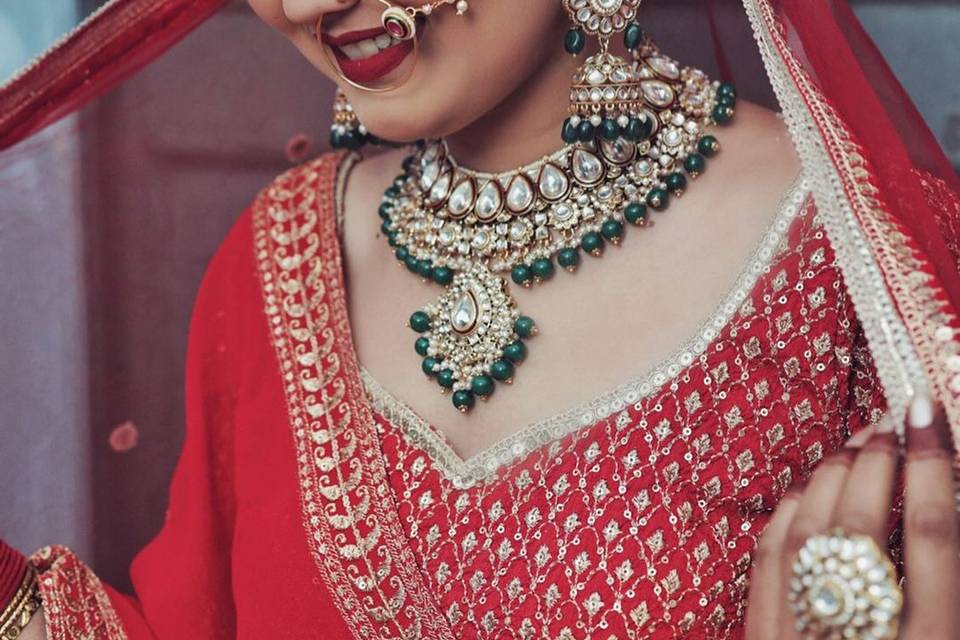 Bridal makeup