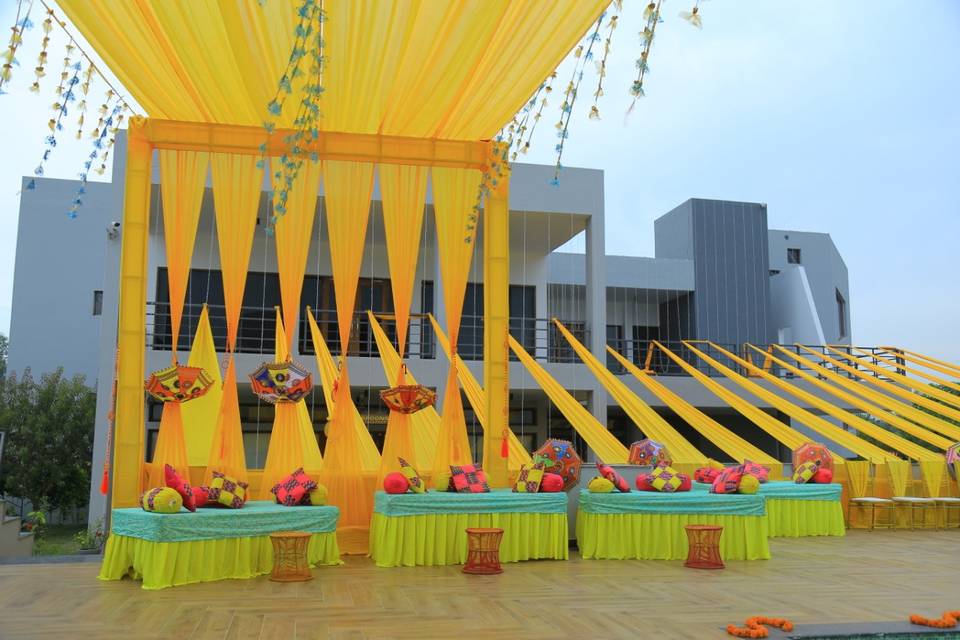 Haldi decor