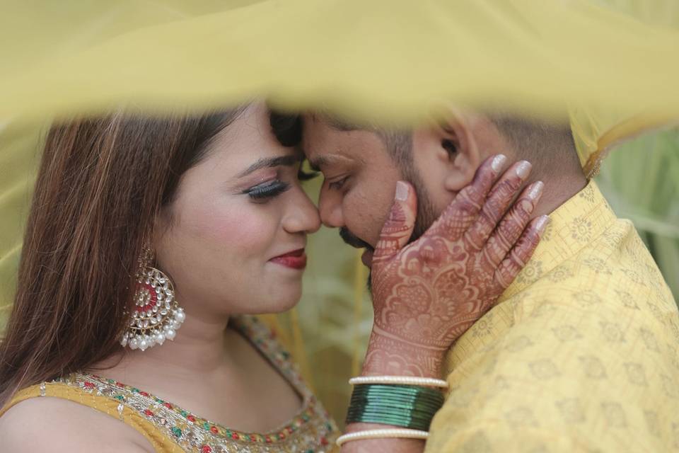 Harshada & Sanjay - Haldi