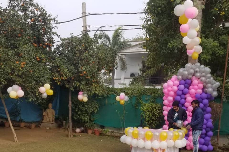 SK Sachin Balloon Decoration