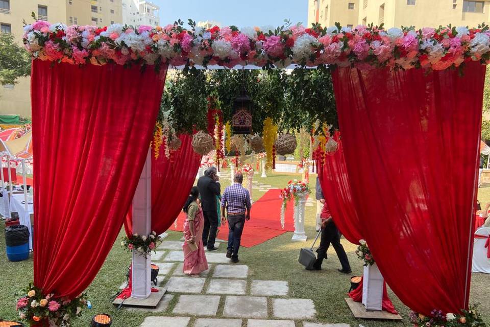 Entrance decor