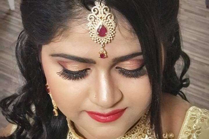 Bridal makeup