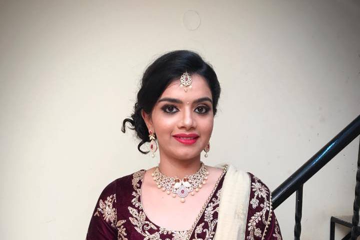 Bridal makeup