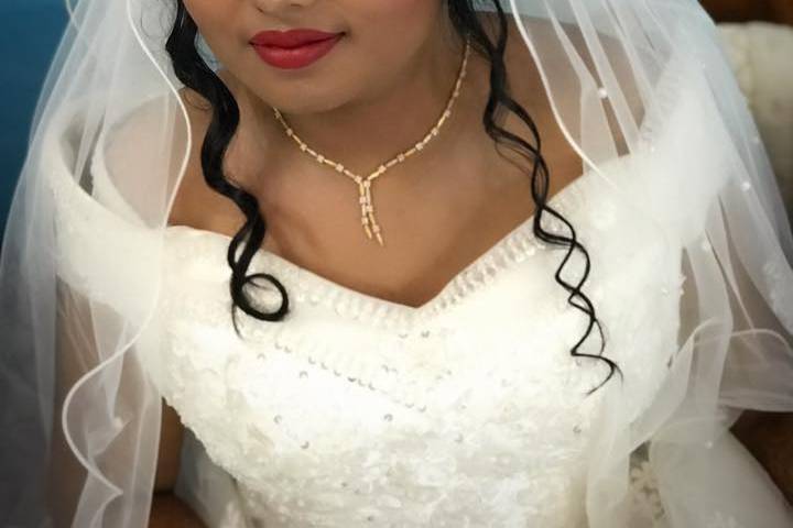 Bridal makeup