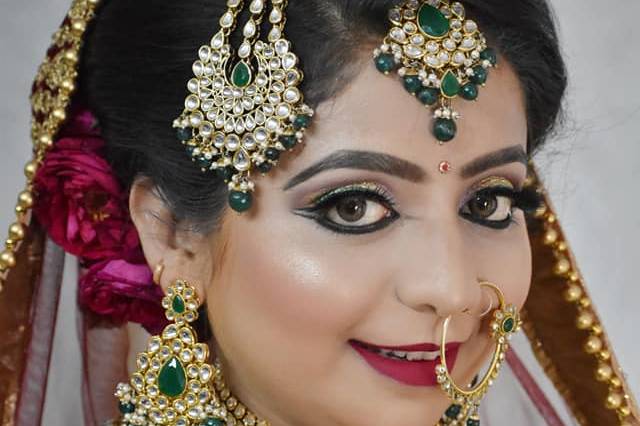 Bridal makeup