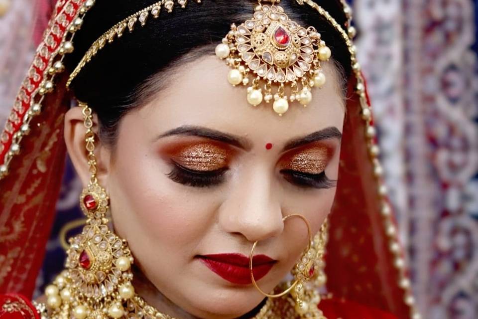 HD bridal makeup