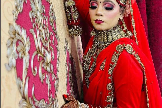 Bridal makeup