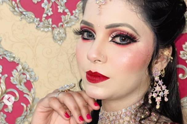 Bridal makeup