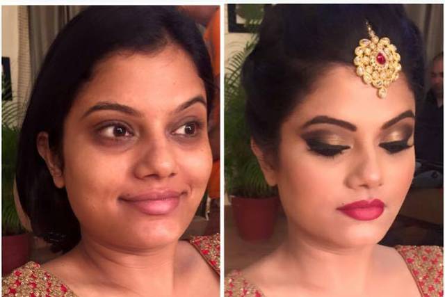 Bridal makeup