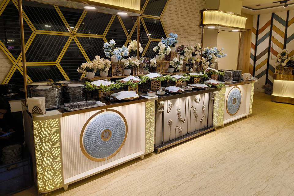 Catering setup