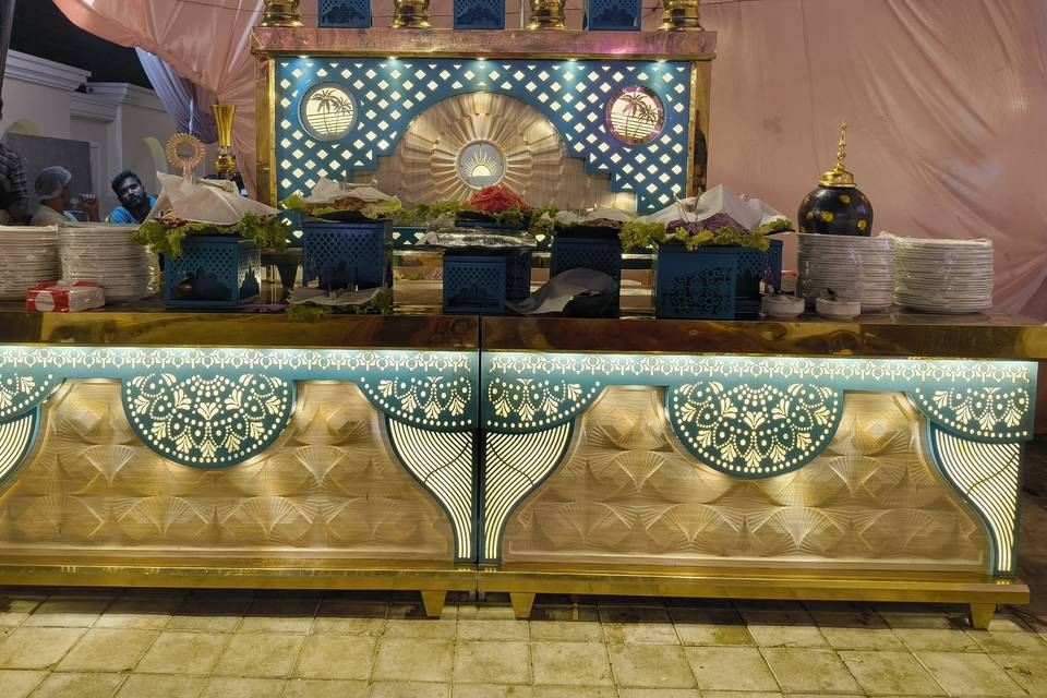 Catering setup