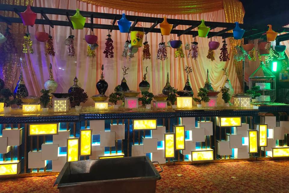 Catering setup