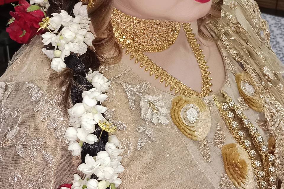 Bridal makeup