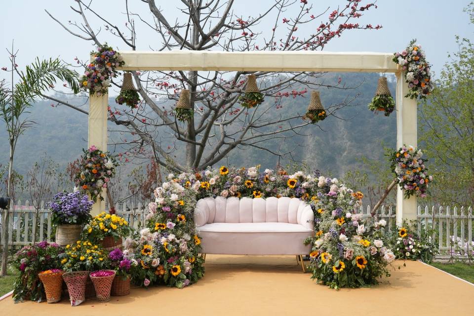 Haldi Backdrop