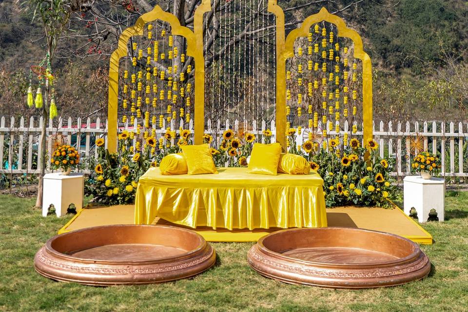 Haldi decor