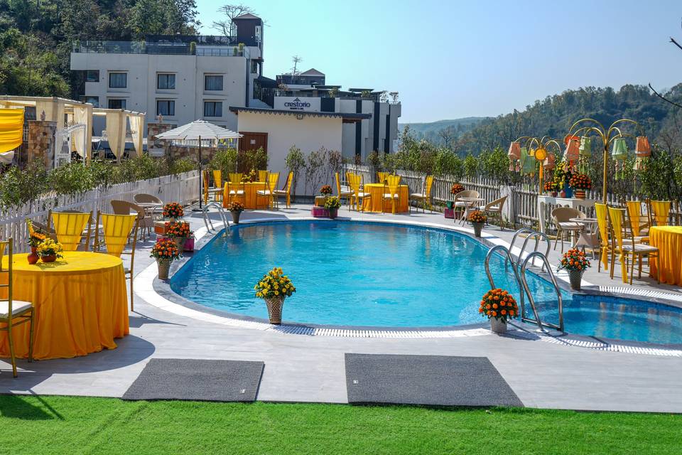 Poolside
