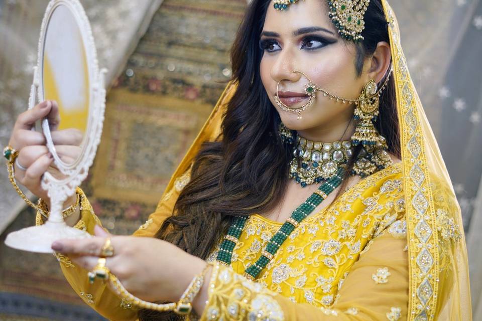 Arabic bridal Makeup