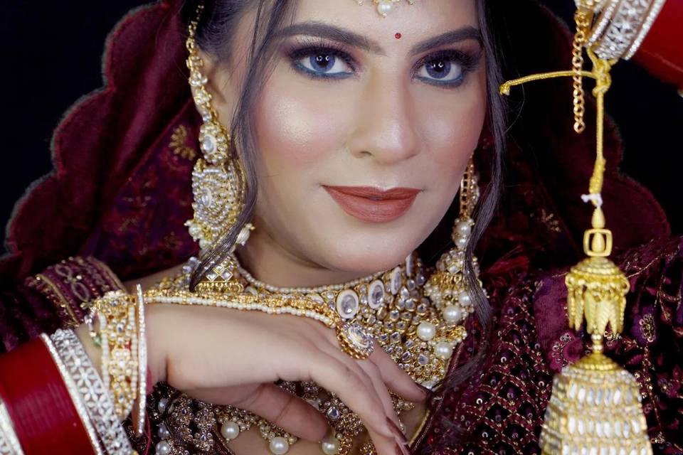 Bridal makeup