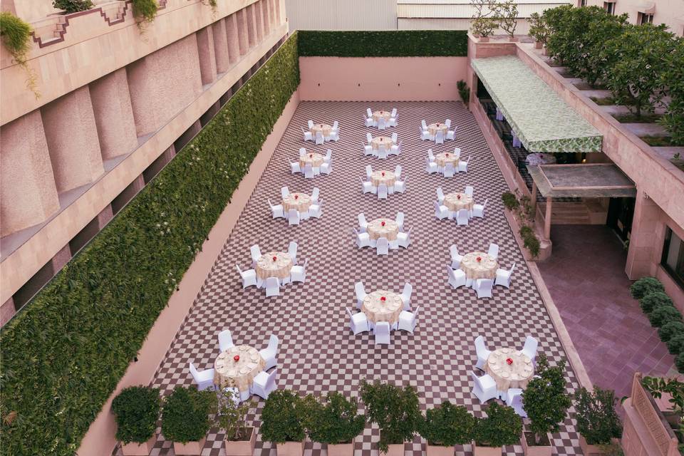 Courtyard- areal view