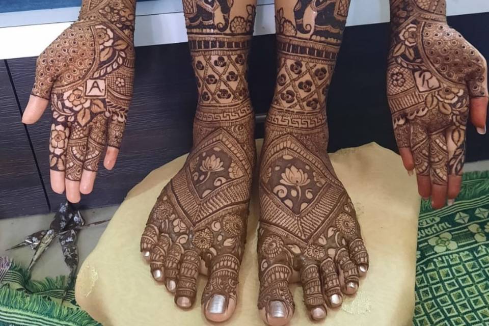 Bridal mehandi