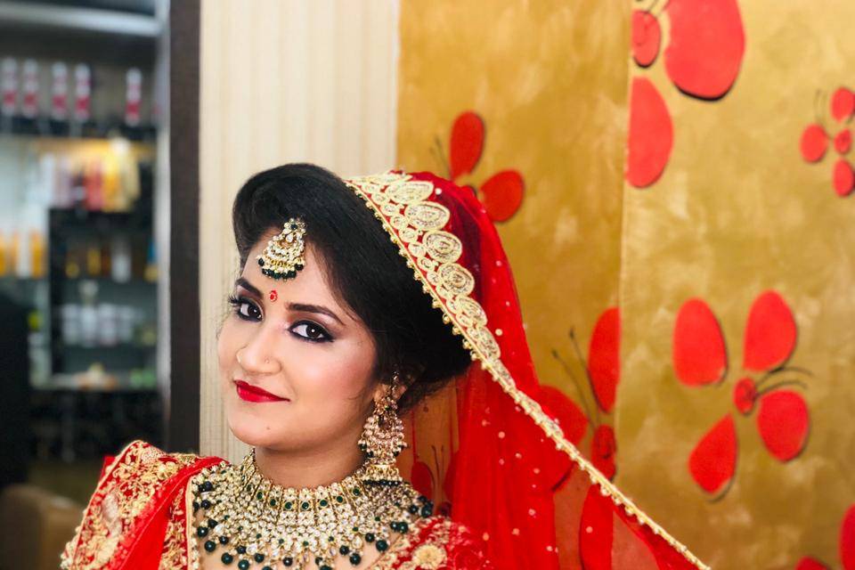 Bridal makeup