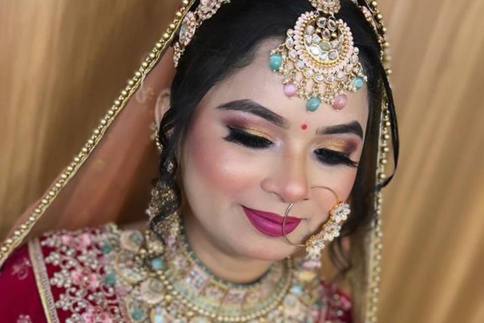 Bridal makeup