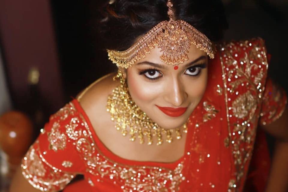 Bridal makeup