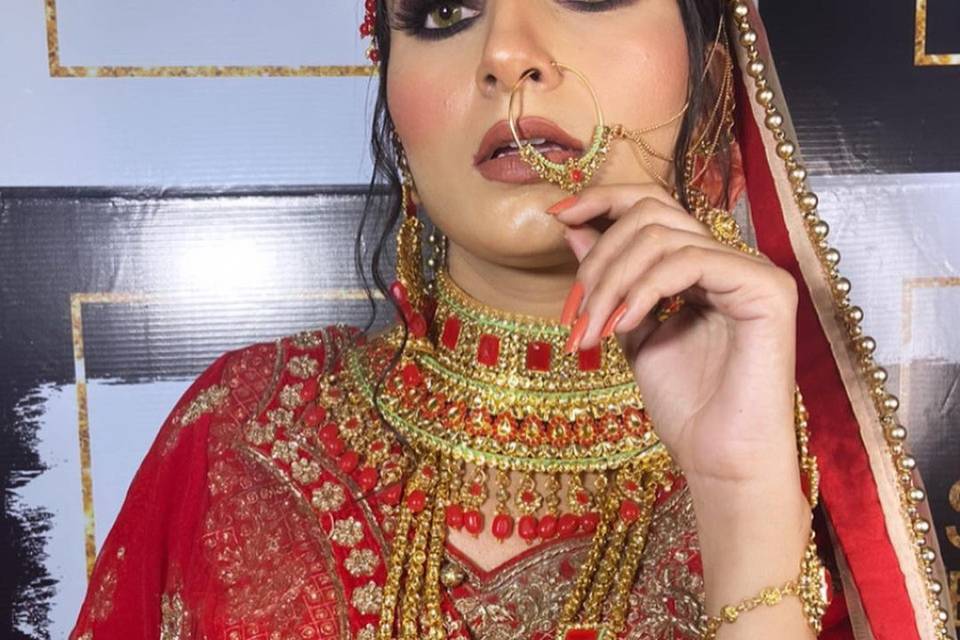 Bridal makeup