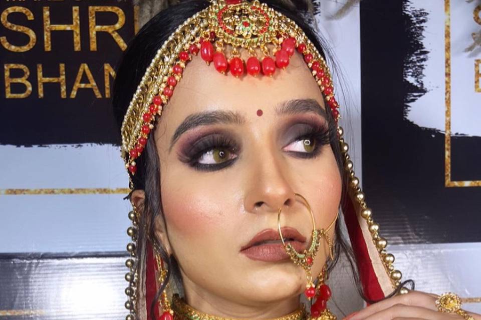 Bridal makeup