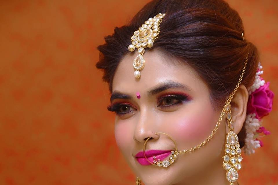 Bridal makeup