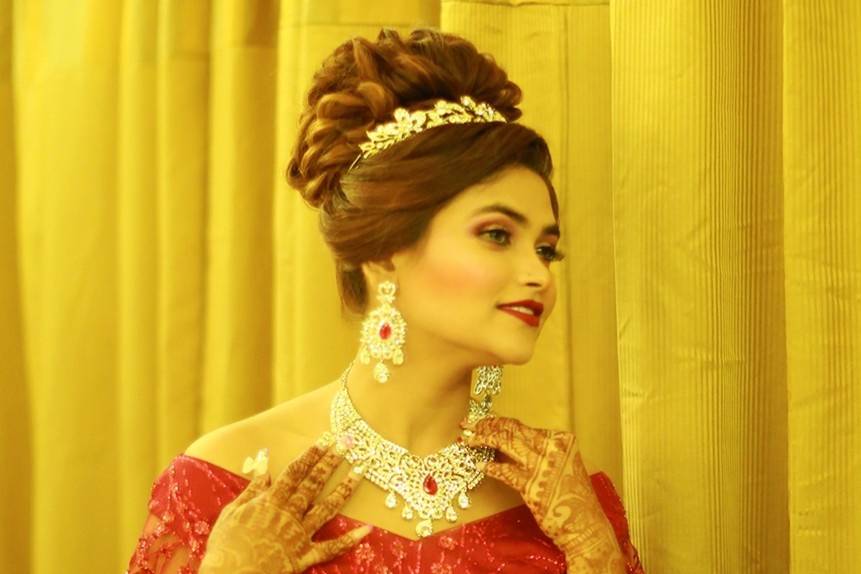 Bridal makeup