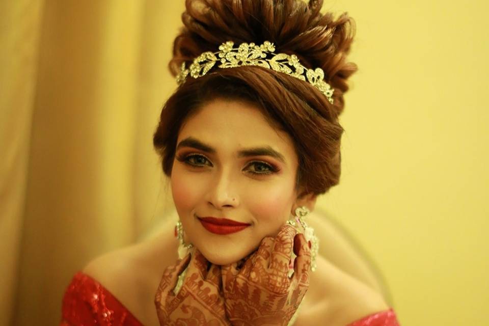 Bridal makeup