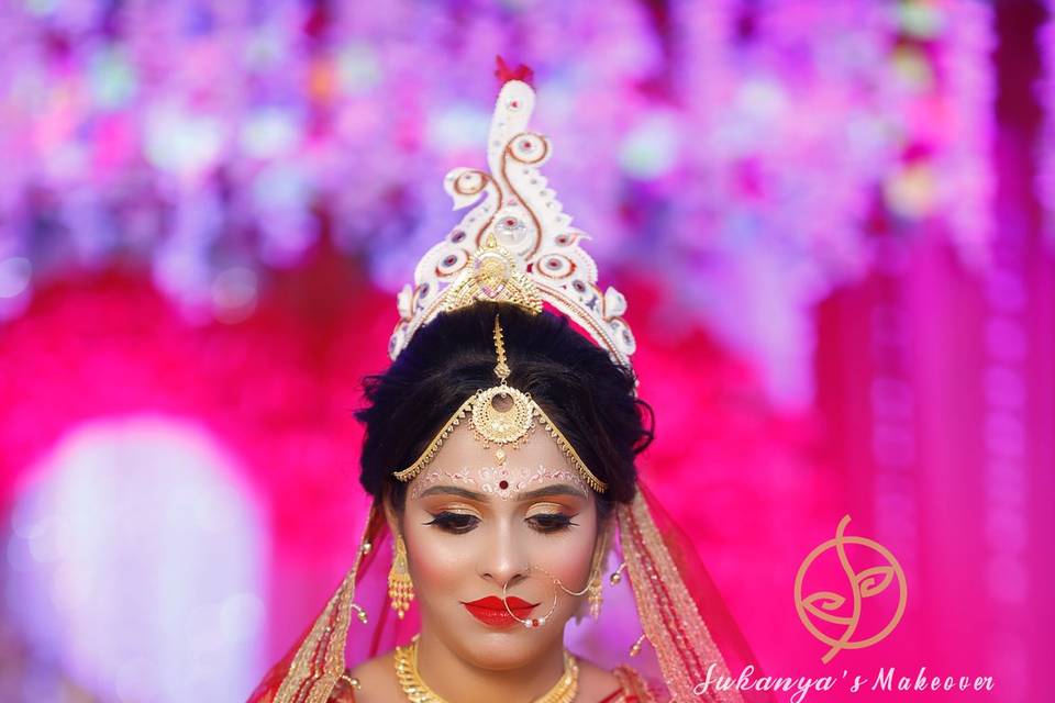 Bride Anwesha- Sukanya's Makeo