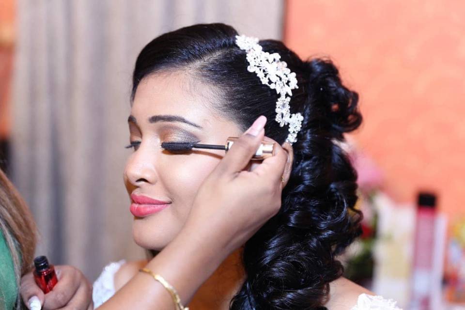 Bridal makeup