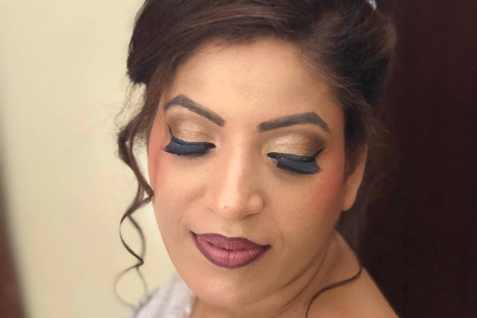 Bridal makeup