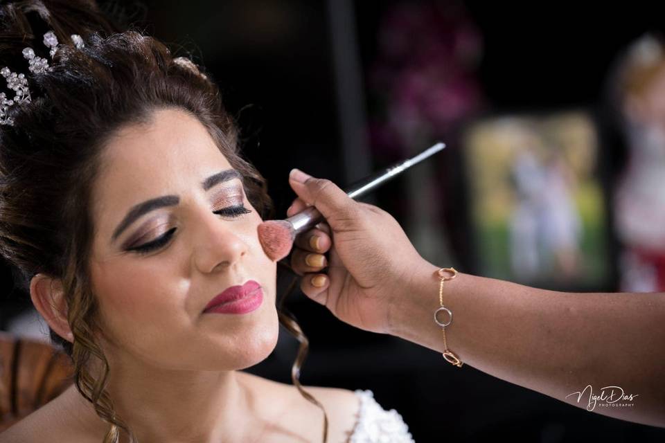 Bridal makeup