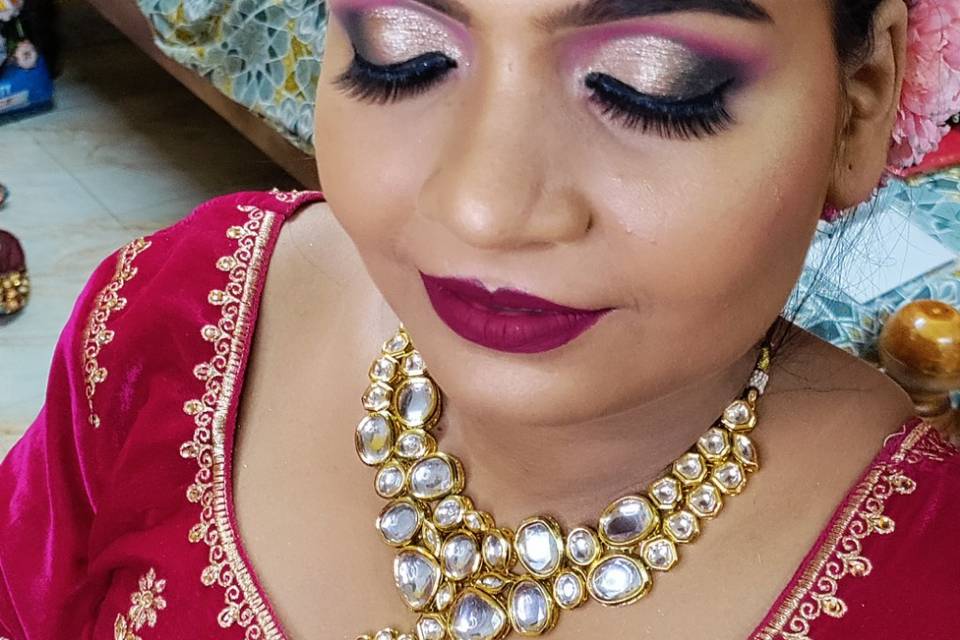 Neha's Reception Makeover