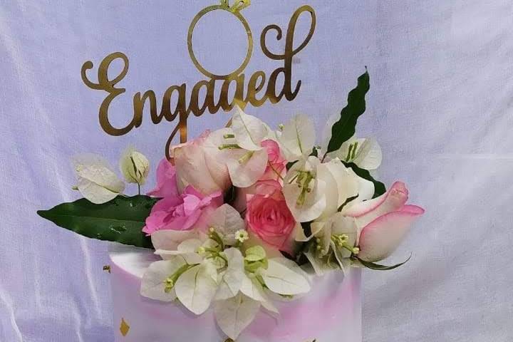 Wedding Engagement Cake