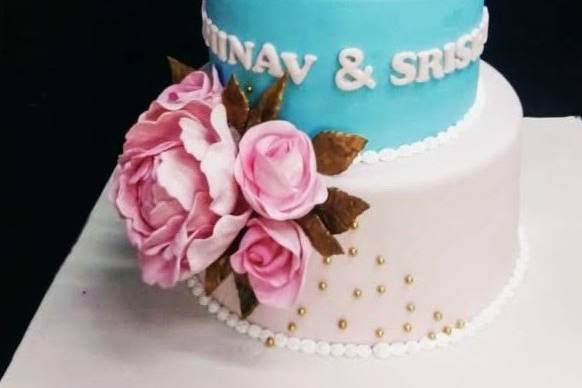 Sugar Flower Cake