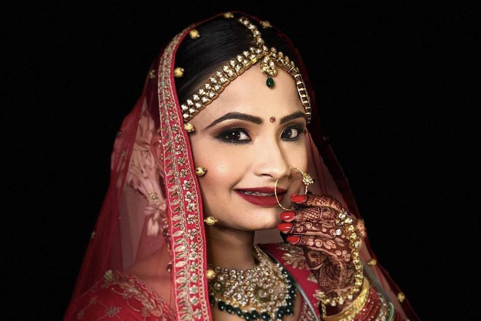 Bridal makeup