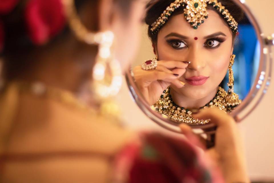 Bridal makeup