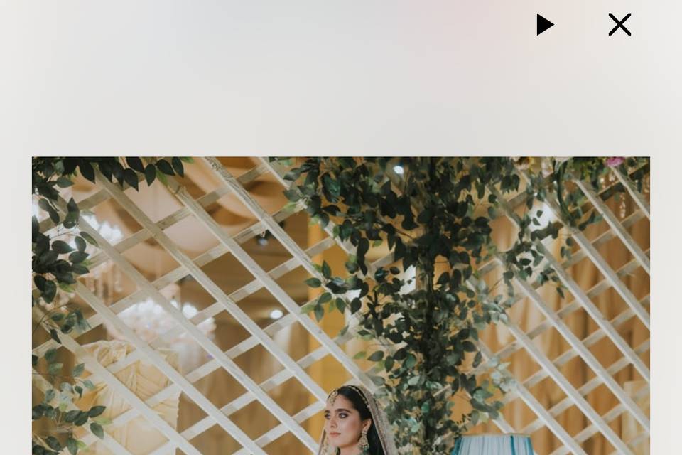 My sister as bride
