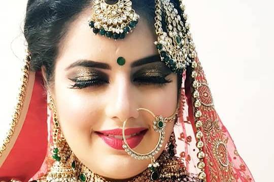 Bridal makeup