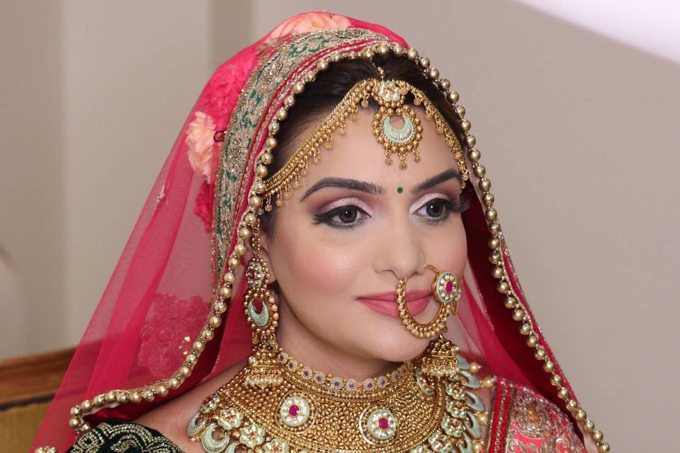 Bridal makeup