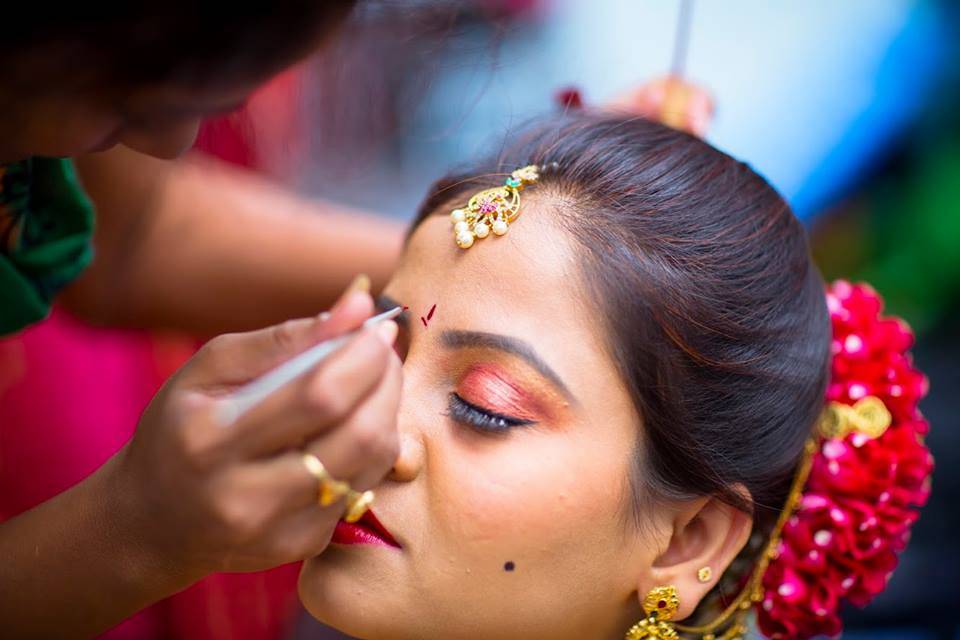 Bridal makeup