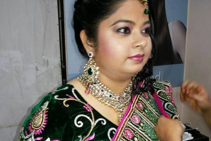 Bridal makeup