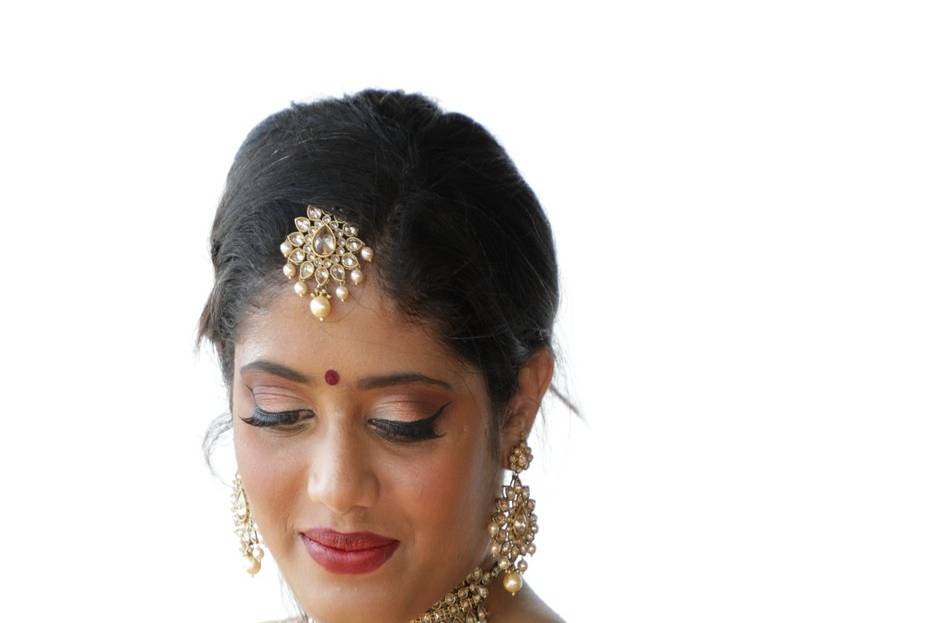 Bridal makeup