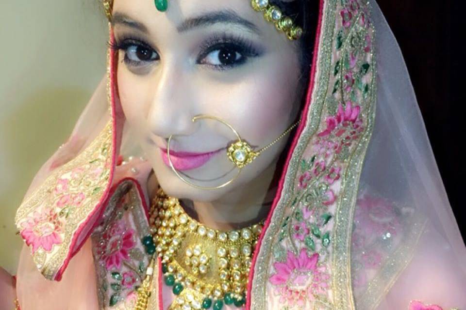 Bridal makeup