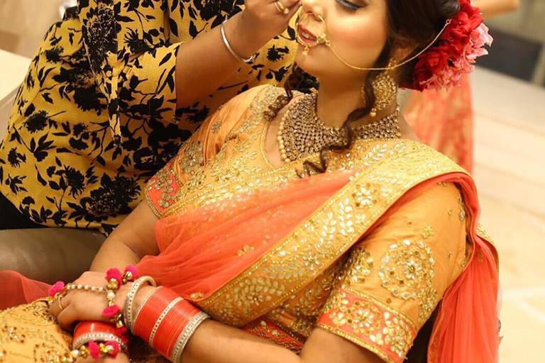 Bridal makeup