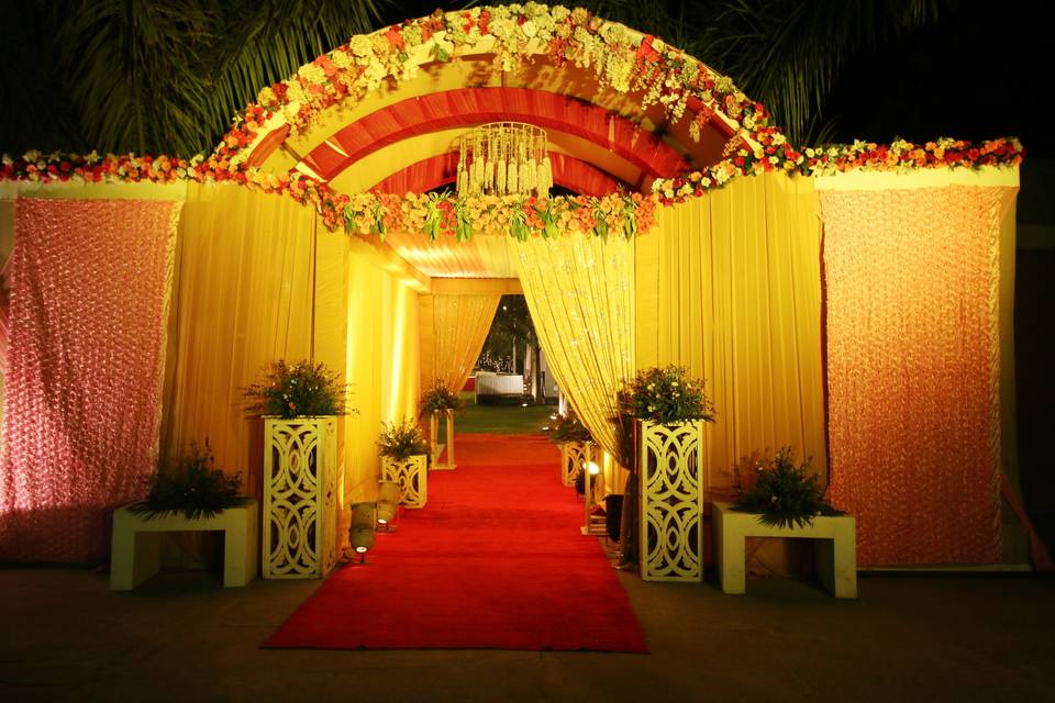 Wedding Entrance Decor
